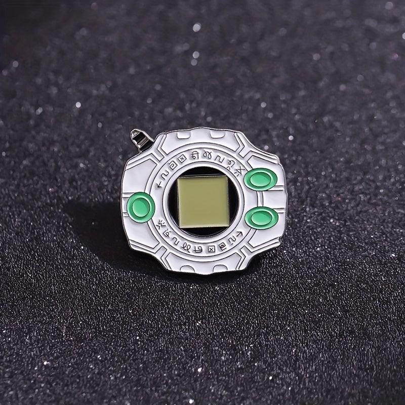 1pc Anime Digital Brooch, Accessories Gift For Men - Rexpect Nerd