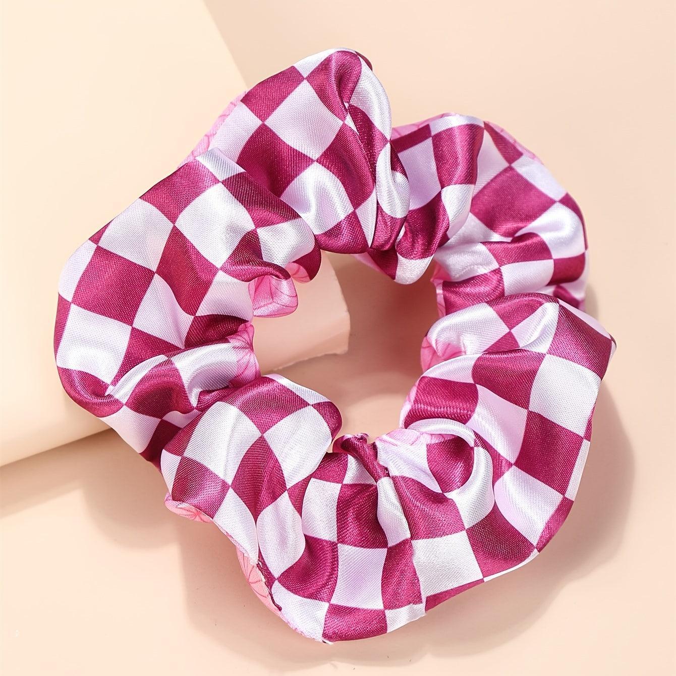 5pcs Cute Anime Cartoon Cosplay Scrunchies for Women and - Soft and Stretchy, Perfect for All Hair Types - Rexpect Nerd