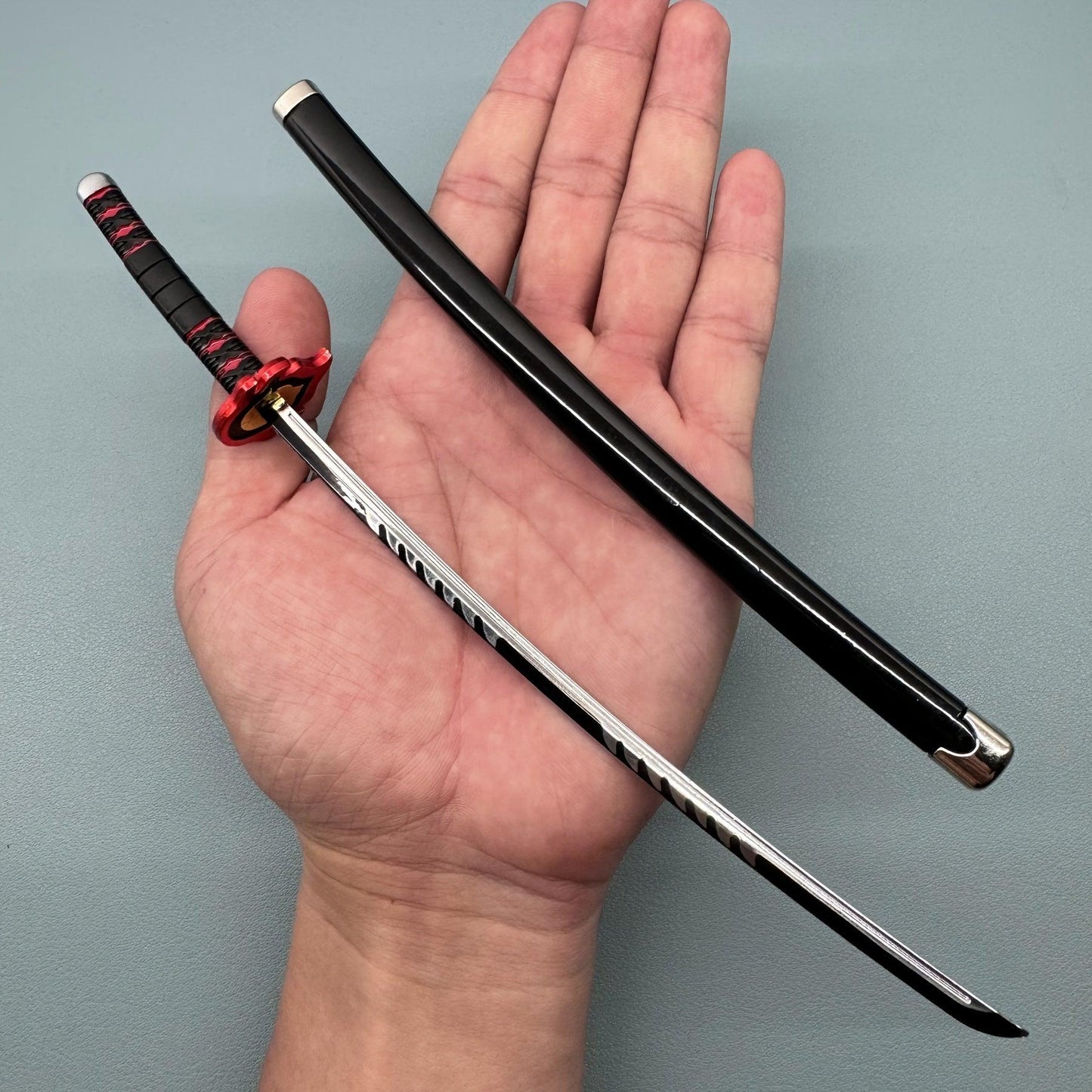 Sword of the Samurai - 23.5cm Metal Game Sword Replica for Anime & Game Fans