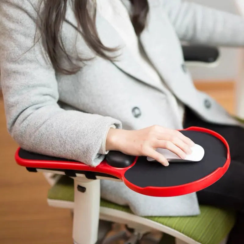 Vinlo Adjustable Computer Wrist Rest, Desk Armrest, Universal Mouse Pad, Desktop Extender, Chair Arm Extender for Home or Office