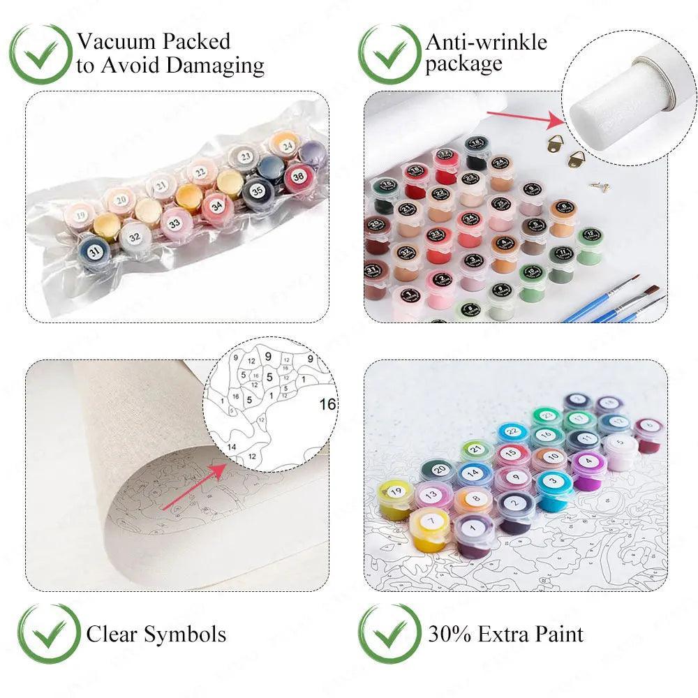 Unleash Your Inner Anime Artist with a DIY Arcane Jinx Paint-by-Numbers Kit! - Rexpect Nerd