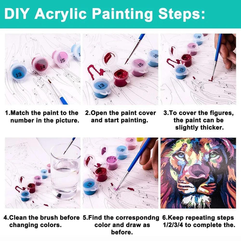 Unleash Your Inner Artist with a Captivating Anime Paint-by-Numbers Kit! - Rexpect Nerd