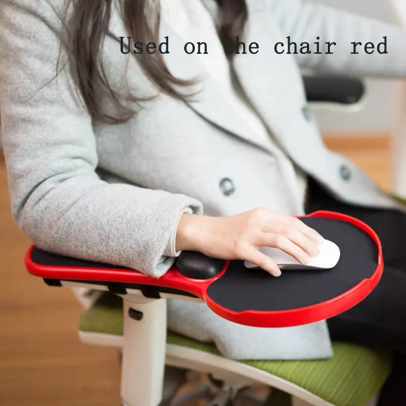 Vinlo Adjustable Computer Wrist Rest, Desk Armrest, Universal Mouse Pad, Desktop Extender, Chair Arm Extender for Home or Office