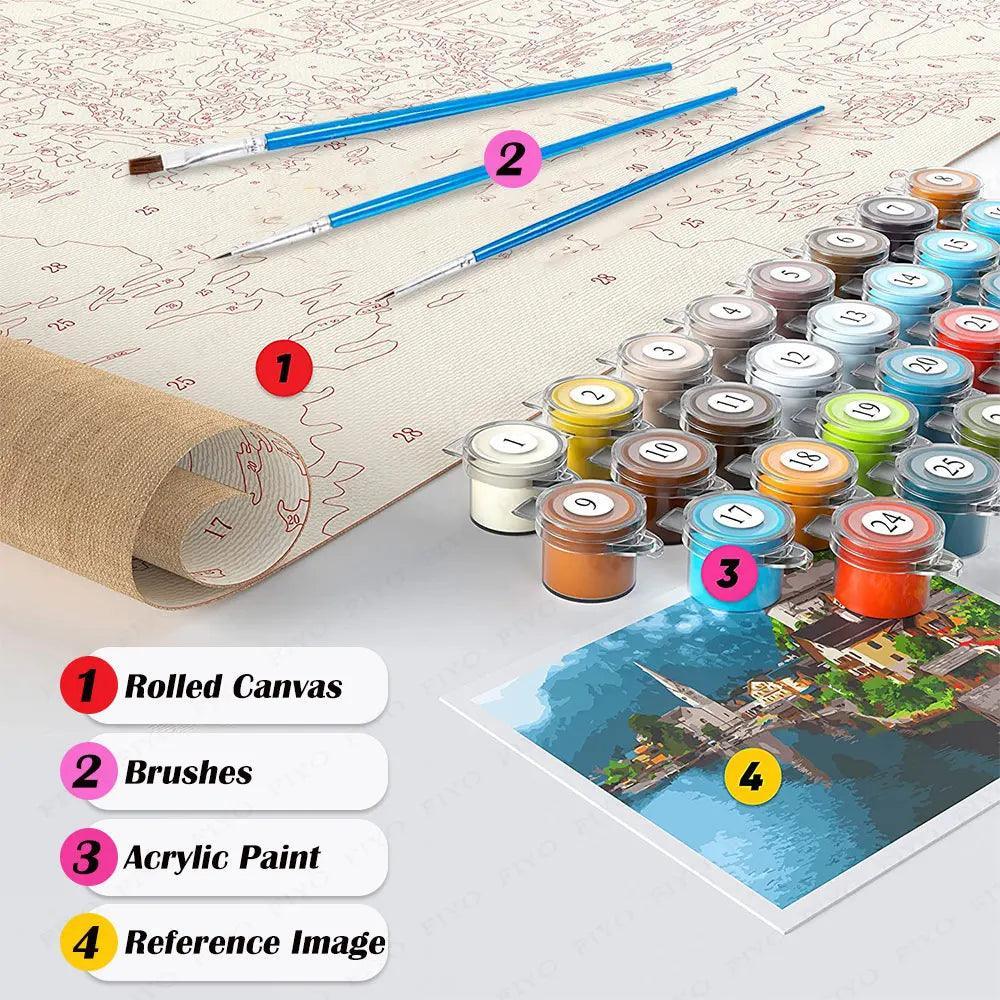 Unleash Your Inner Anime Artist with a DIY Arcane Jinx Paint-by-Numbers Kit! - Rexpect Nerd