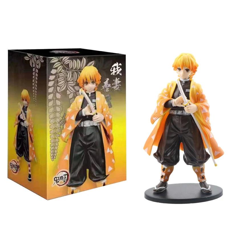 Demon Slayer Action Figure Set - 6pcs Nezuko, Tanjirou, Zenitsu & More