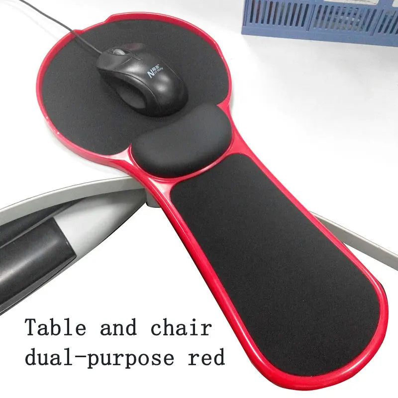 Vinlo Adjustable Computer Wrist Rest, Desk Armrest, Universal Mouse Pad, Desktop Extender, Chair Arm Extender for Home or Office