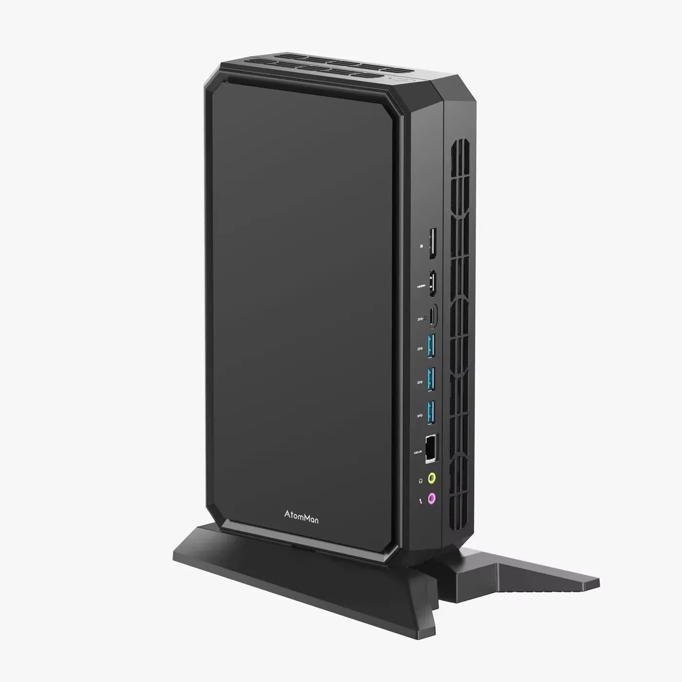 AtomMan Gaming Mini Computer G7 Pt AMD Ryzen 9 7945HX RX 7600M XT 8G Win 11 World's First AMD Advantage Certified Gamer PC WiFi7