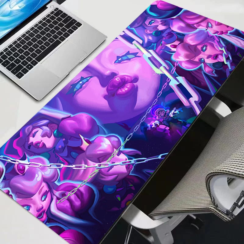Gamer Desk Mat Super M-mario XXL Mousepads Pc gift Mouse Pad Office Desk Pads Large Mousepad Non-slip For Computer For LOL
