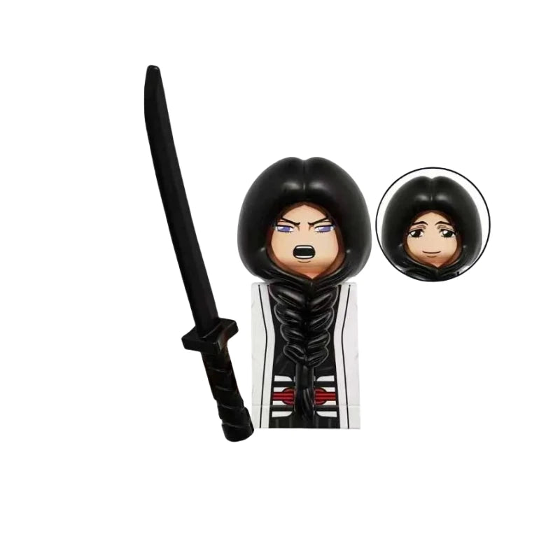 Bleach Anime Cartoon Ulquiorra Building Blocks Mini Action Figures Bricks Educational Model Christmas Gift Toys Children