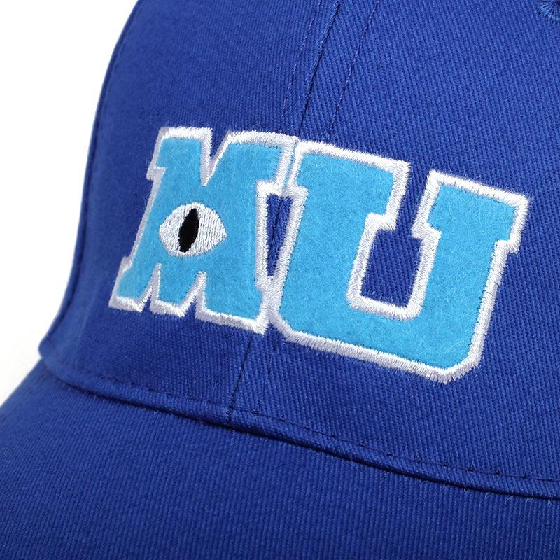 Monsters University Embroidered Baseball Cap - Unisex Cotton Sun Hat