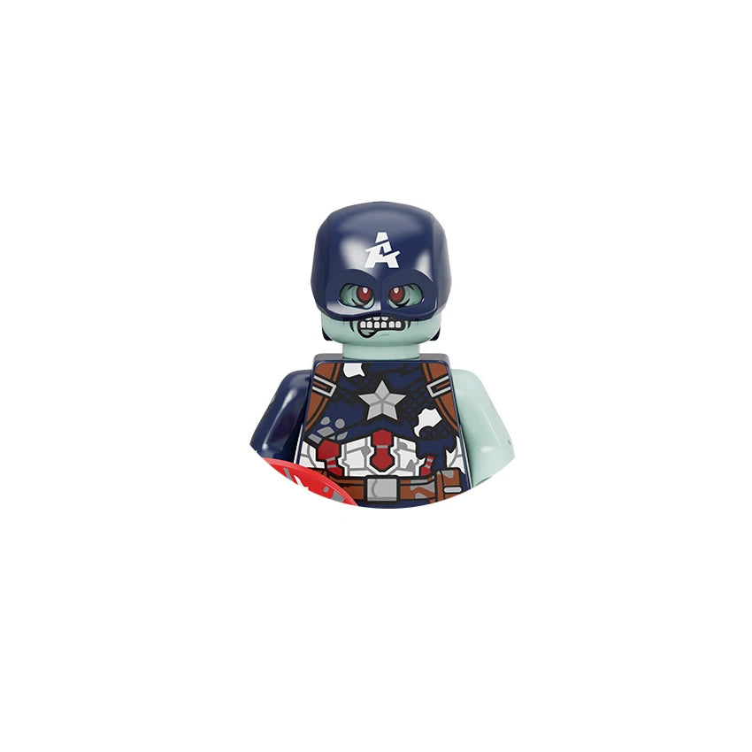 Disney Hot 3D mini Avengers superhero Character Model Set Building Blocks Assembling Toys Children's Birthday Gifts Boys Girls