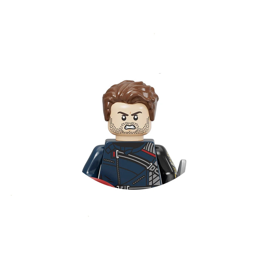 Disney Hot 3D mini Avengers superhero Character Model Set Building Blocks Assembling Toys Children's Birthday Gifts Boys Girls