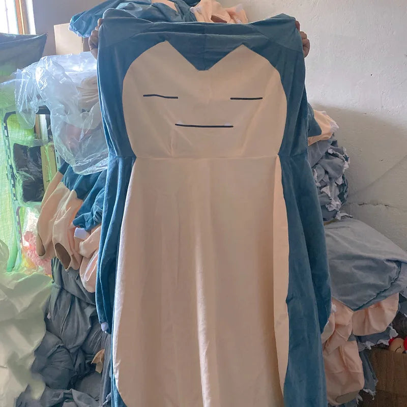 Giant Snorlax Plush Toy Shell - 200/150cm Kawaii Pokémon Pillow (No Filling)