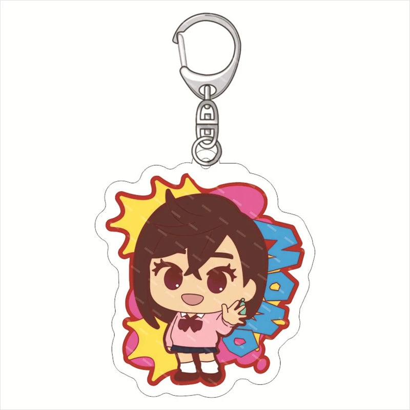 Dandadan Ayase Momo & Takakura Ken Keychain - Anime Acrylic Pendant for Fans
