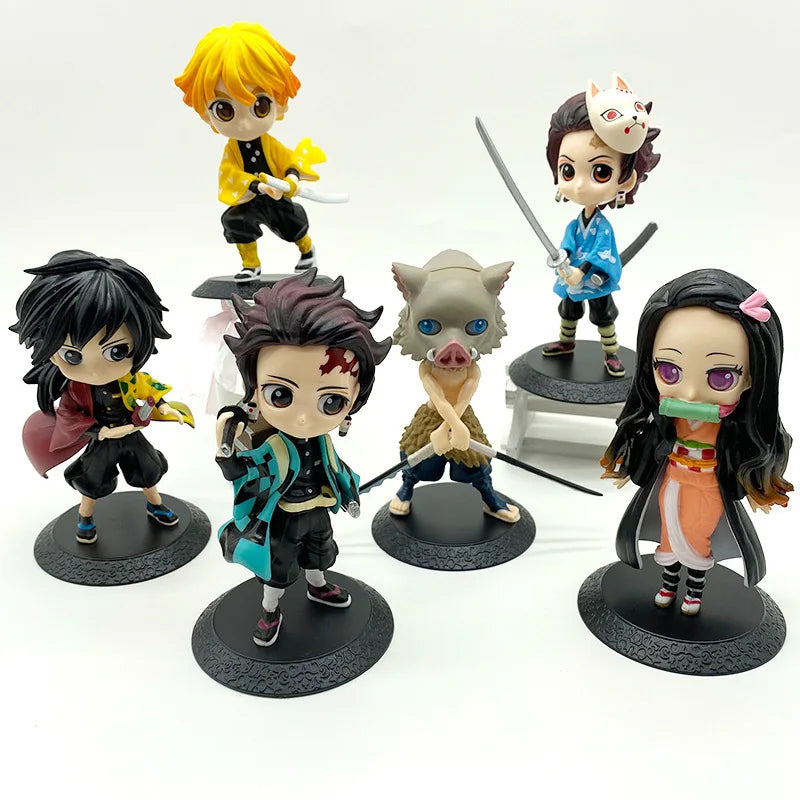 Demon Slayer Blind Box Collection: Get Nezuko and Zenitsu Figure in Action & Toy Figures blind boxes caixas supresas