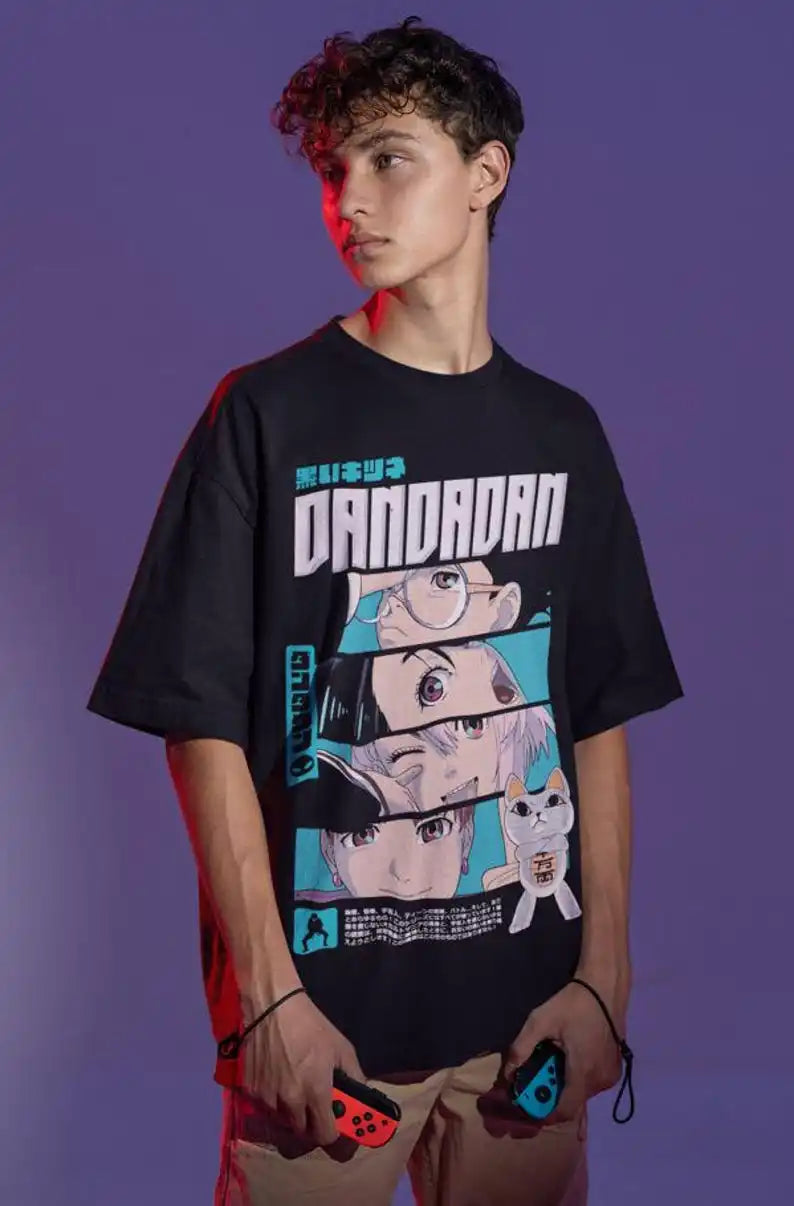 Dandadan T-Shirt - Japanese Anime Manga Exclusive Gift for Men (All Sizes)