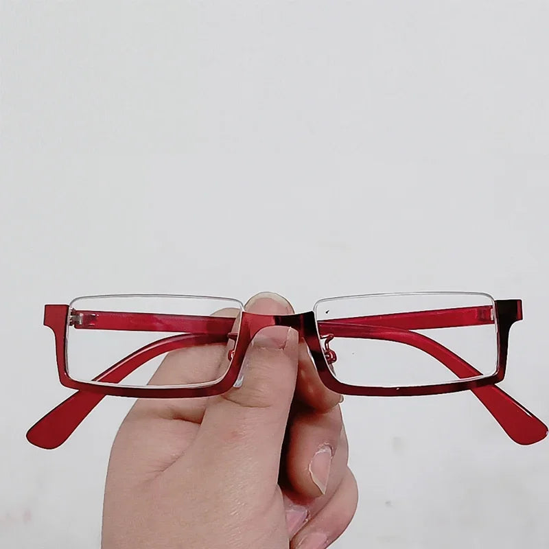 Zenin Maki Cosplay Glasses – Purple Half-Frame Anime Eyewear Prop
