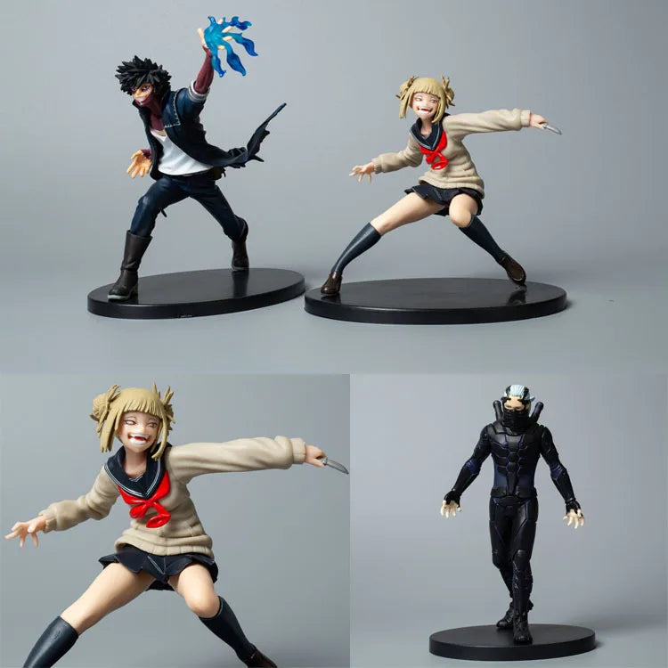 My Hero Academia Figure Set - Deku, Bakugo & Todoroki - MINISO Officially Licensed Collection - Rexpect Nerd