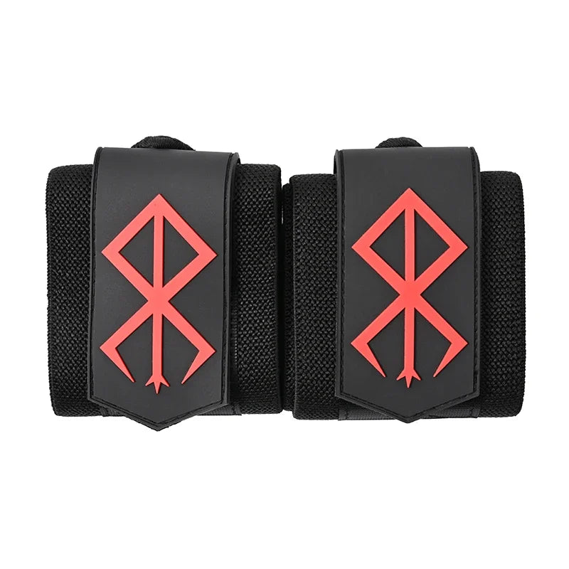Berserk Anime Wrist Wraps for Gym | Heavy Duty Powerlifting Wrist Support