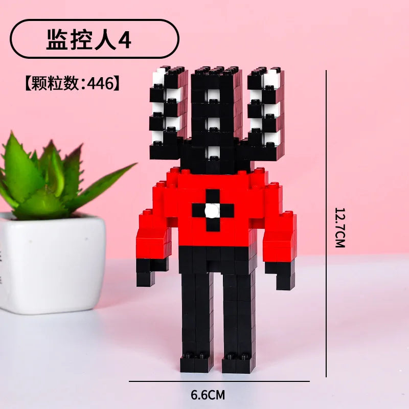 Disney Hero Cartoon Micro Particle Building Blocks Children Assembly Toy Anime figure Boy Girl Kid Gift Cute And Pretty
