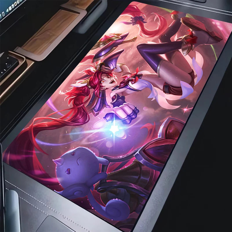 Jinx Arcane Gaming Mouse Pad – Large Graffiti Desk Mat for PC & Laptop