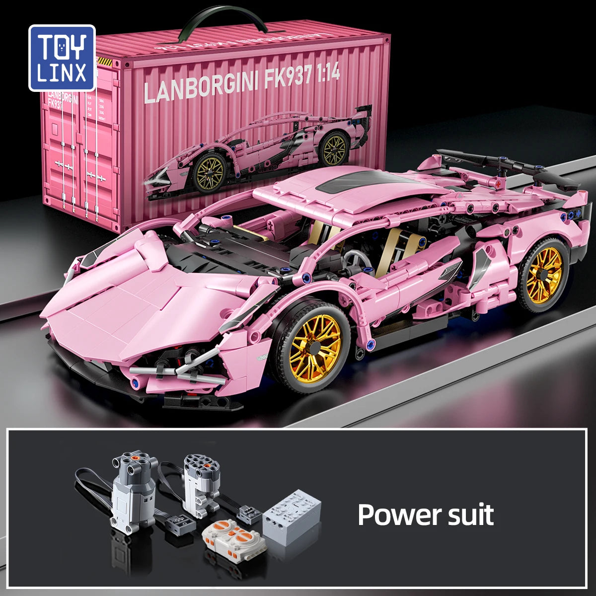 ToylinX Racing Car Model – Speedy Technical Building Blocks!