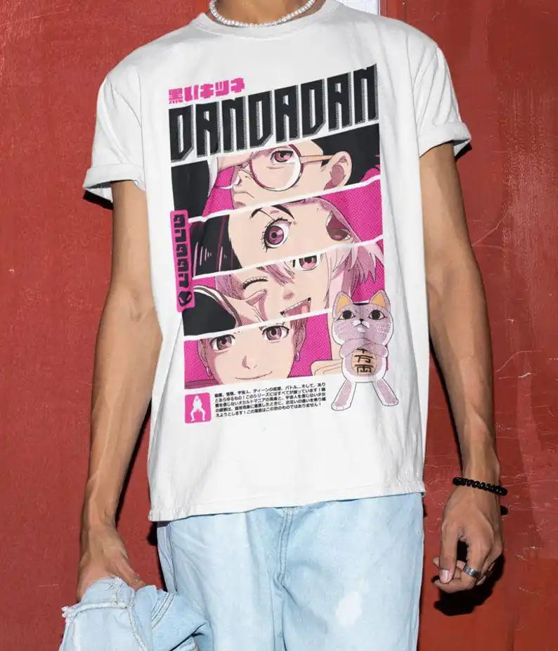 Dandadan T-Shirt - Japanese Anime Manga Exclusive Gift for Men (All Sizes)