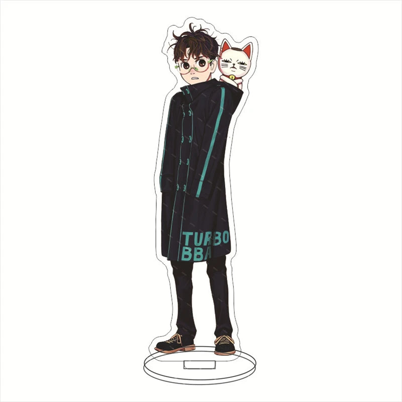 Dandadan Ayase Momo & Takakura Ken 16cm Acrylic Stand Model - Anime Gifts for Fans