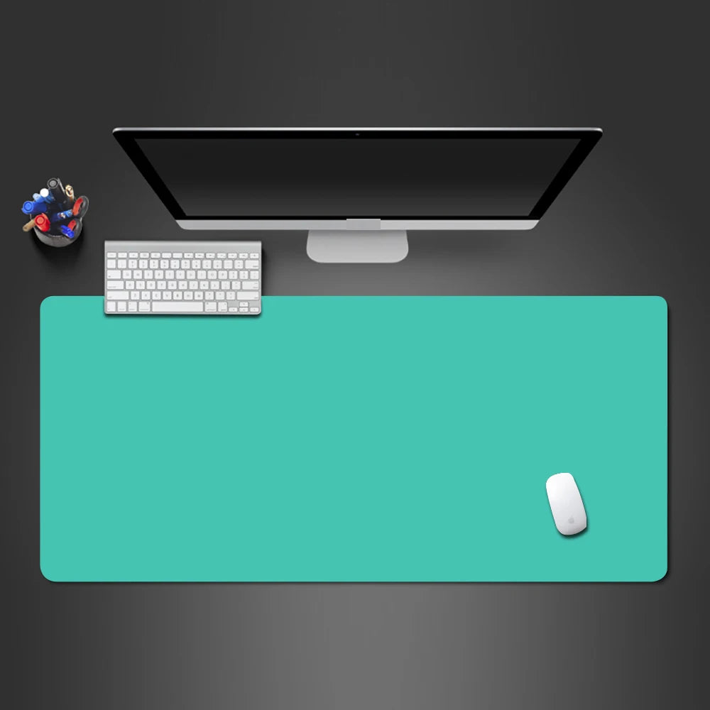 All Black Mouse Pad Water Proof Gaming Accessories Mause Ped 40x45 40x90CM Computer Desks Table Cushion Office Carpet Playmat