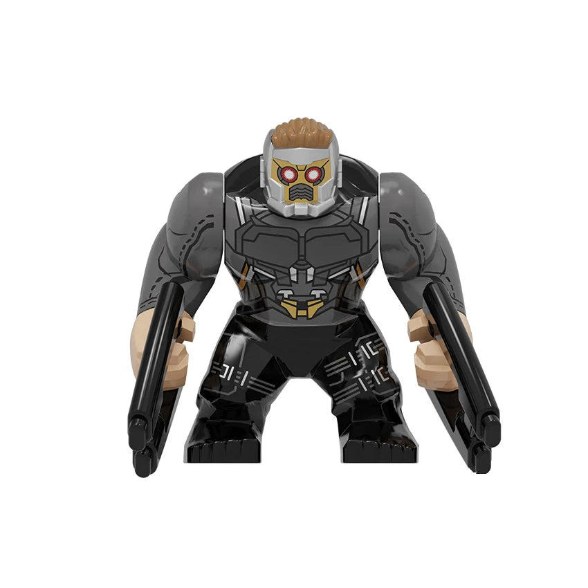 New Marvel 3D superhero characters large model building blocks assembly toys children's birthday gifts boys girl