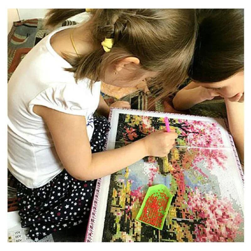 Unleash Your Creativity with a Sparkling Cartoon Diamond Painting Kit! - Rexpect Nerd