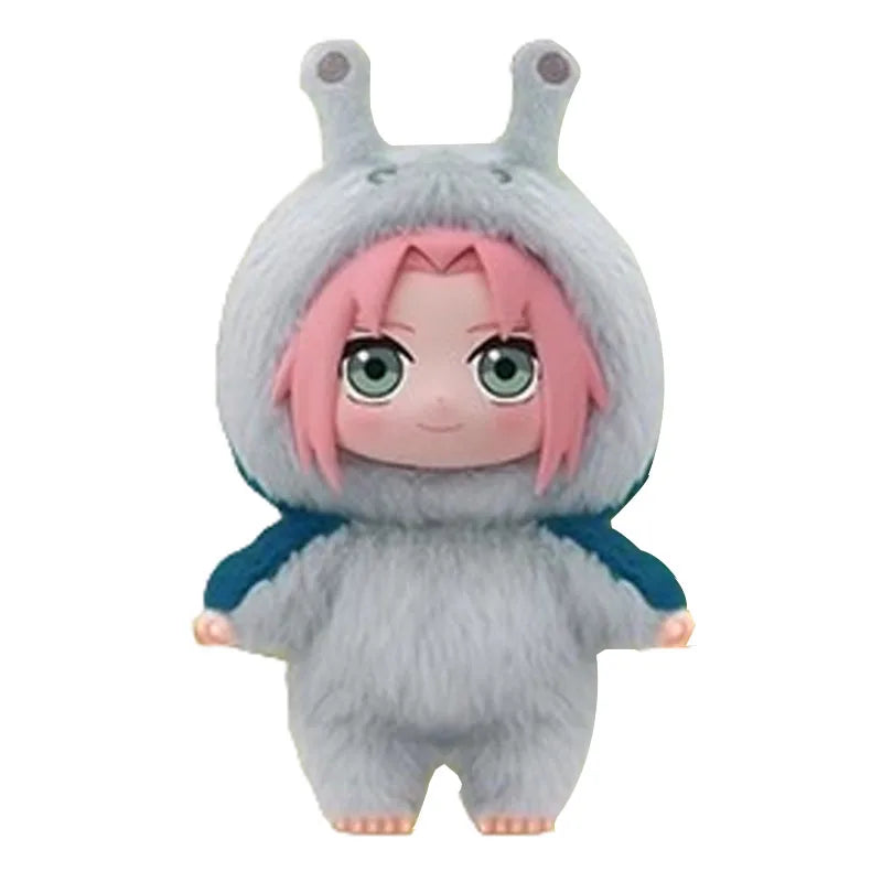 100% Original EAKI Naruto Blind box Shippuden Party Series Stuffed Plush Handmade Ornament Toy Collection Gift
