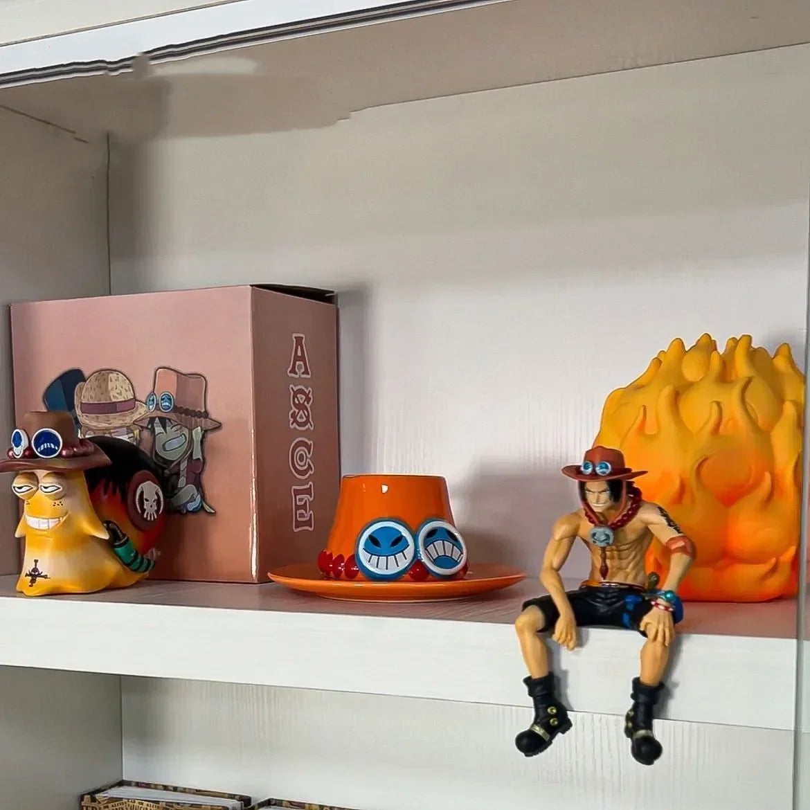 One Piece Ceramic Mug & Bowl Set – Luffy, Ace, Sabo Straw Hat Tableware