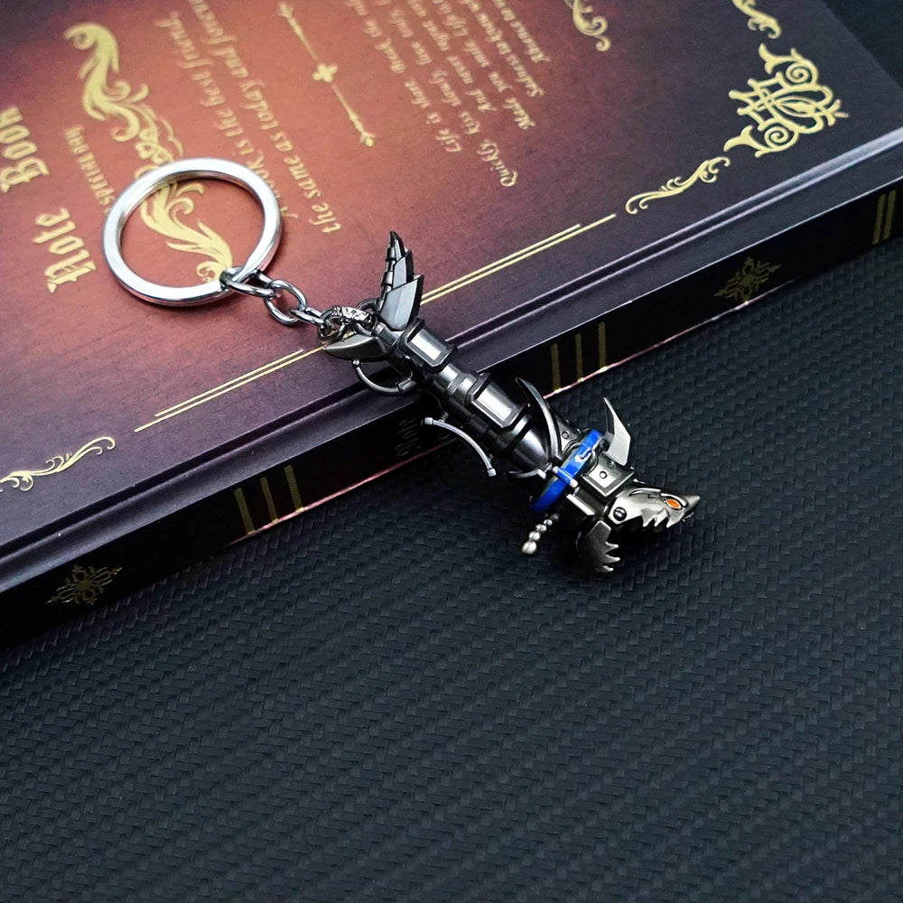 League of Legends Jinx Cannon Keychain - Stylish Game Accessory for Fans