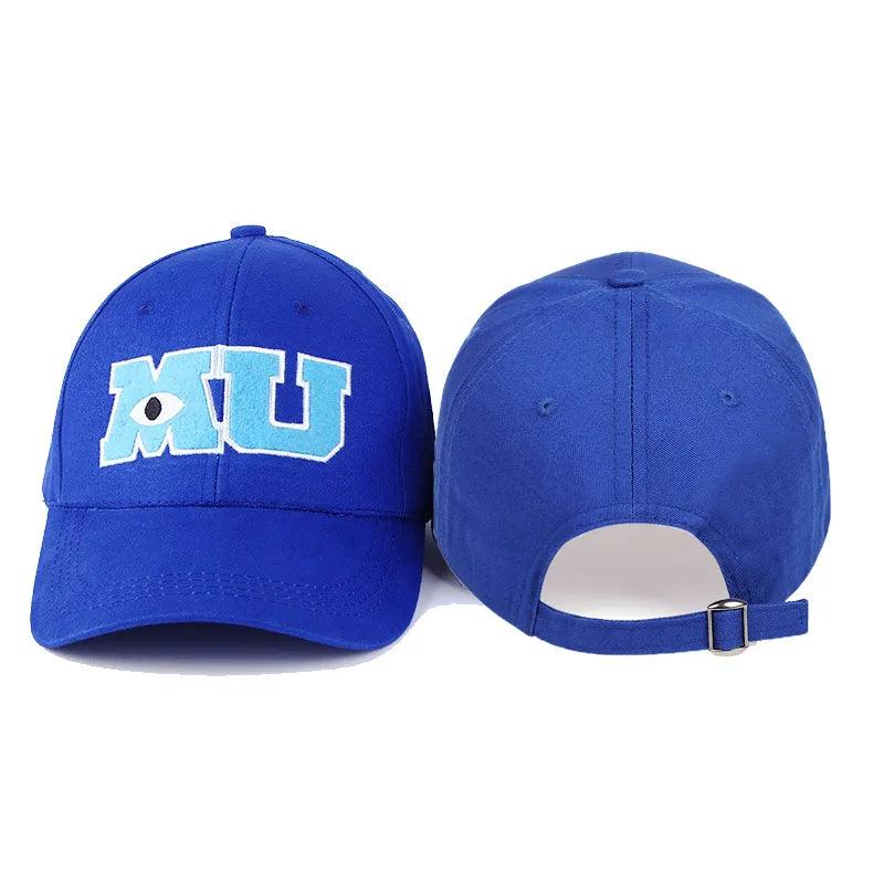 Monsters University Embroidered Baseball Cap - Unisex Cotton Sun Hat