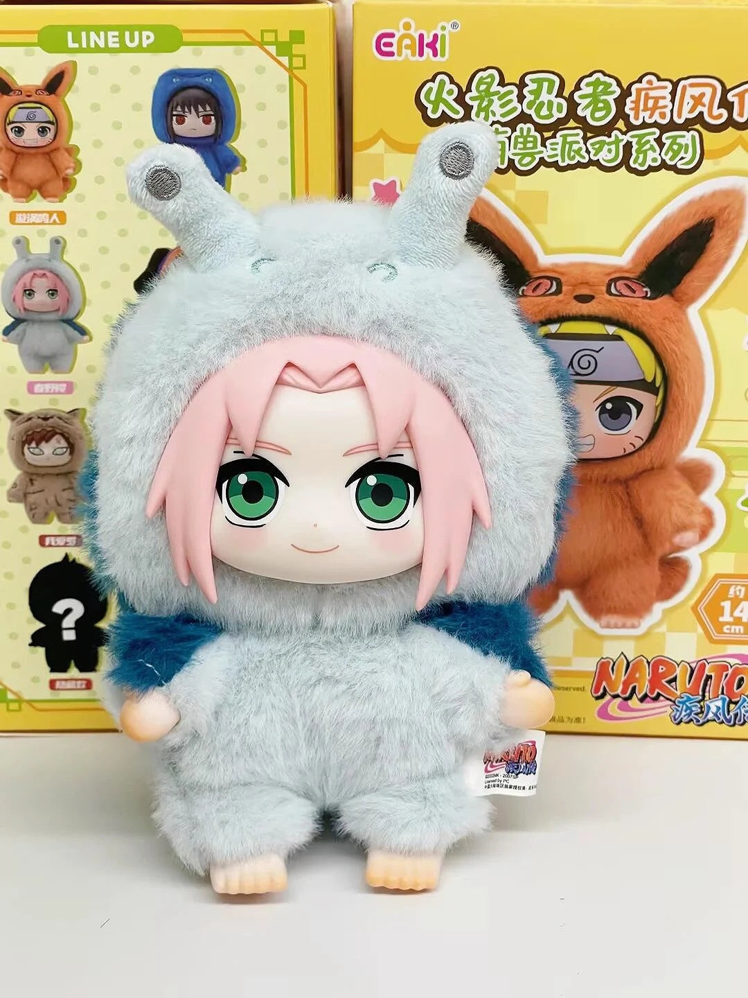 Original Eaki Naruto Blind box In Stock Naruto Shippuden Party Doll Blind Box Toys Cute Pendant Toys Kid Birthday Gifts