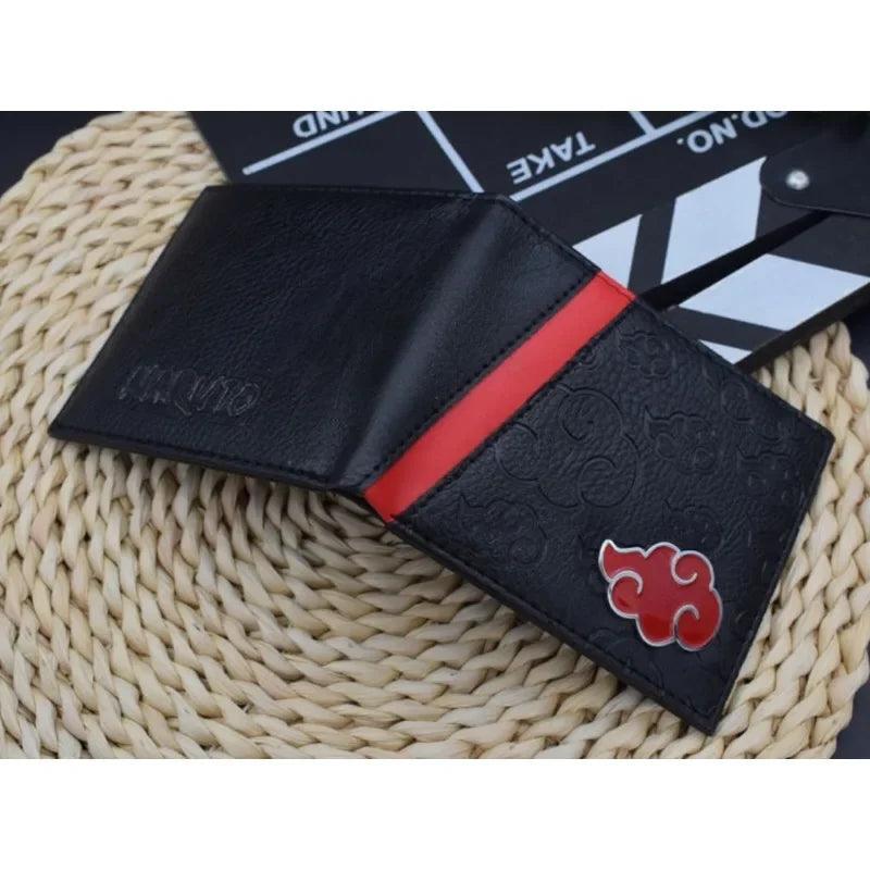 Naruto Anime Wallet – Uzumaki Naruto & Uchiha Sasuke Foldable Card Holder for Fans