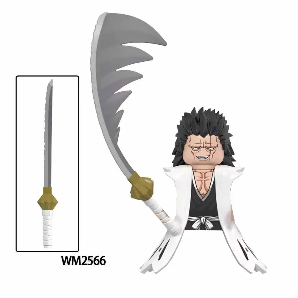 Bleach Anime Cartoon Ulquiorra Building Blocks Mini Action Figures Bricks Educational Model Christmas Gift Toys Children