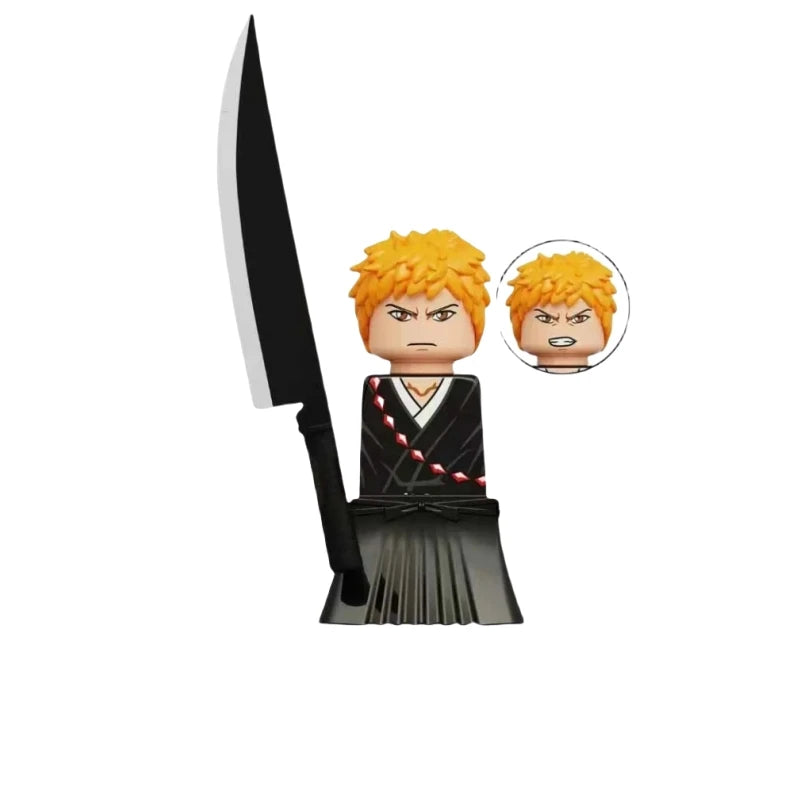Bleach Anime Cartoon Ulquiorra Building Blocks Mini Action Figures Bricks Educational Model Christmas Gift Toys Children