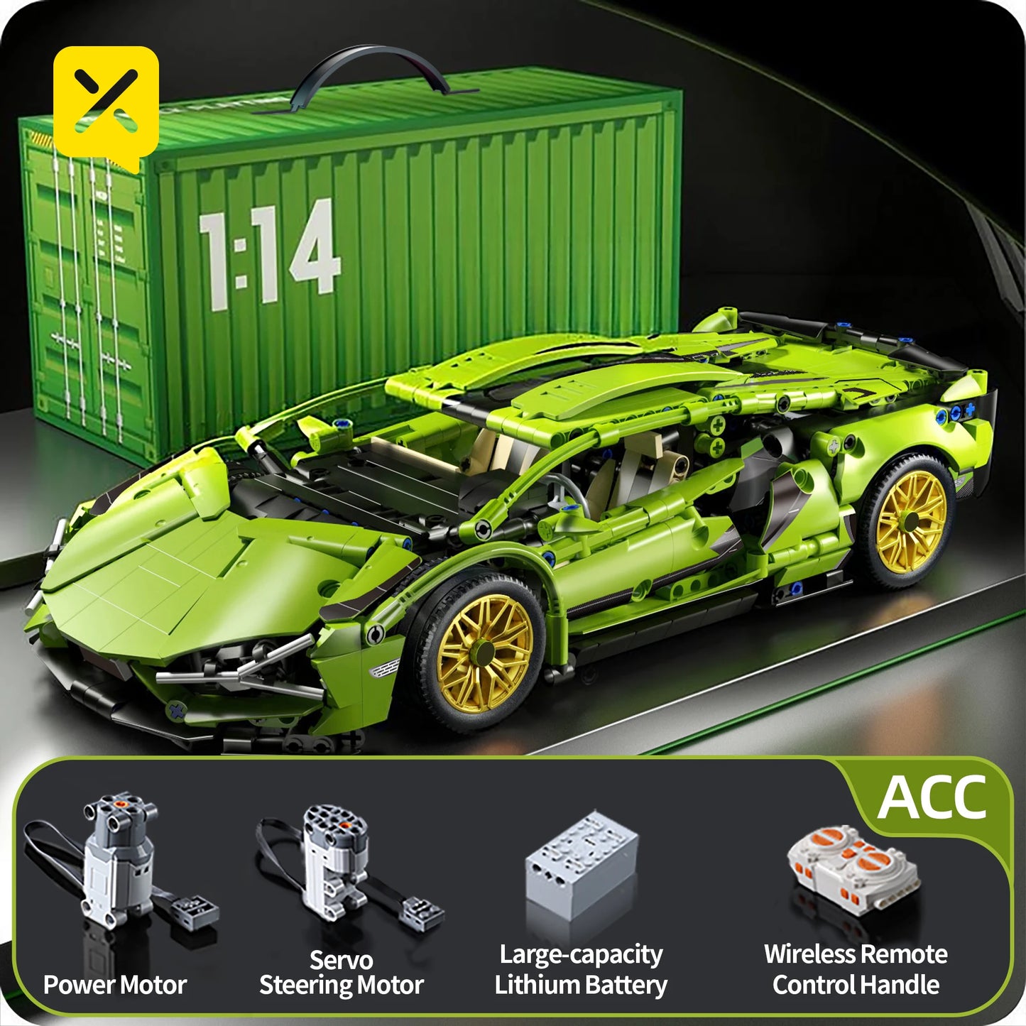ToylinX Racing Car Model – Speedy Technical Building Blocks!