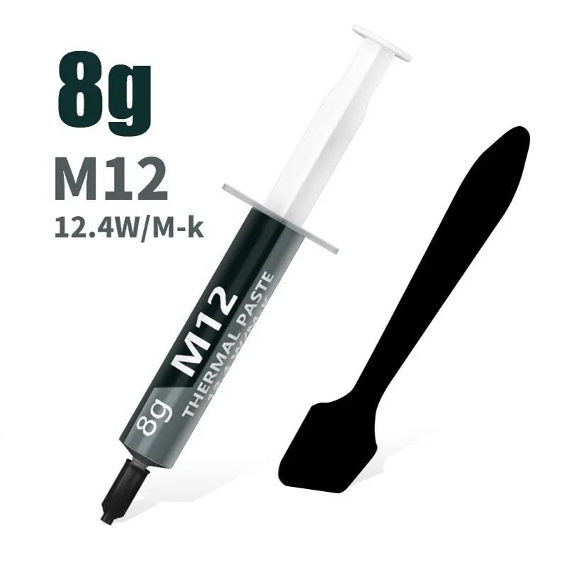 COOLCIRC Thermal Paste Performance Thermal Conductive Grease Paste 12.4 W/MK 1/4/8/15/30g For Game PC PS5 CPU GPU Cooling