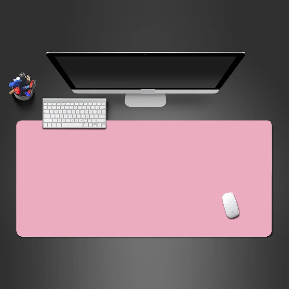 All Black Mouse Pad Water Proof Gaming Accessories Mause Ped 40x45 40x90CM Computer Desks Table Cushion Office Carpet Playmat