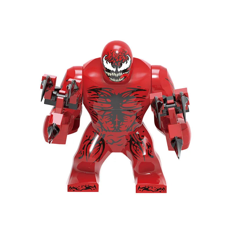 New Marvel 3D superhero characters large model building blocks assembly toys children's birthday gifts boys girl