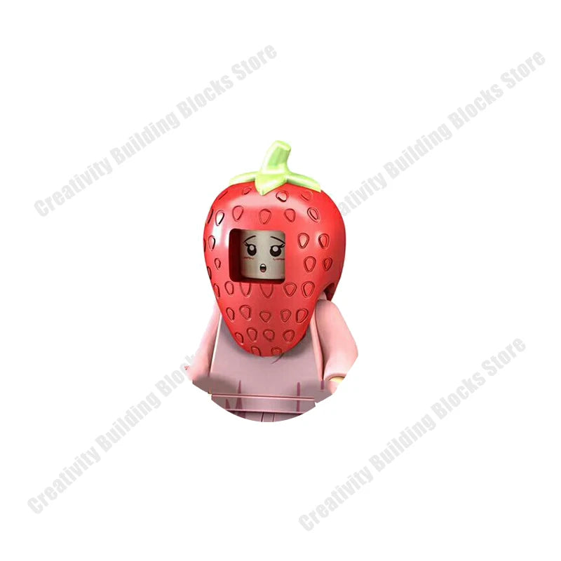 Girl Classic Movie Series Mini 3D Character Model Set Building Blocks Assembling Toys Children's Birthday Gifts Boys Girls