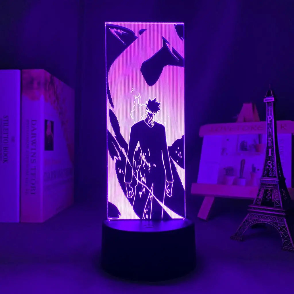Solo Leveling LED Night Light 3D Acrylic Lamp