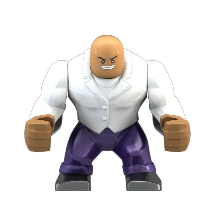 New Marvel 3D superhero characters large model building blocks assembly toys children's birthday gifts boys girl