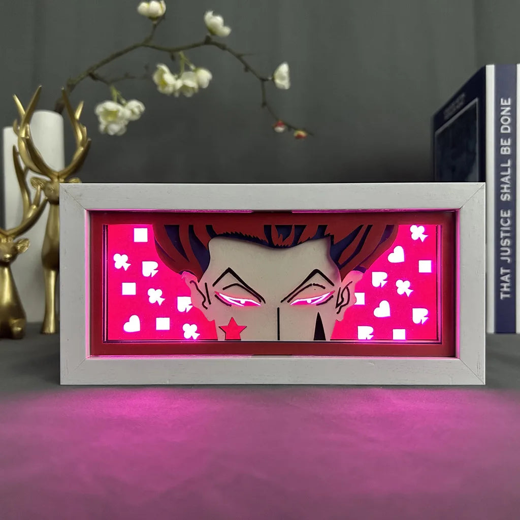 Anime LED Night Light – Demon Slayer, Chainsaw Man & Berserk Lamp
