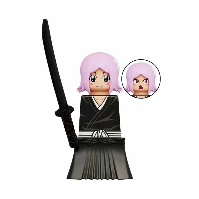Bleach Anime Cartoon Ulquiorra Building Blocks Mini Action Figures Bricks Educational Model Christmas Gift Toys Children