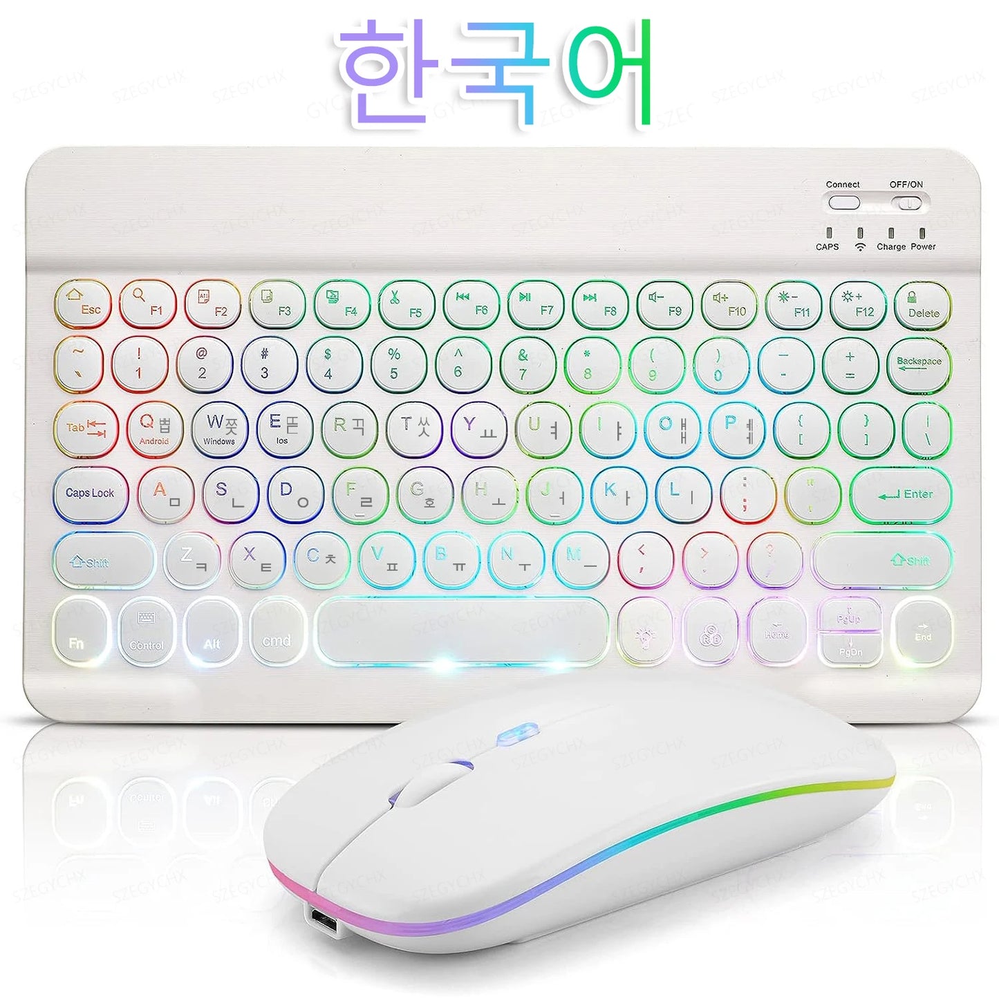 Bluetooth Wireless Magic for iPad 9 Generation Air Pro Mini Keyboard Mouse 11/10/9inch Tablet Keyboard for xiaomi Samsung Huawei