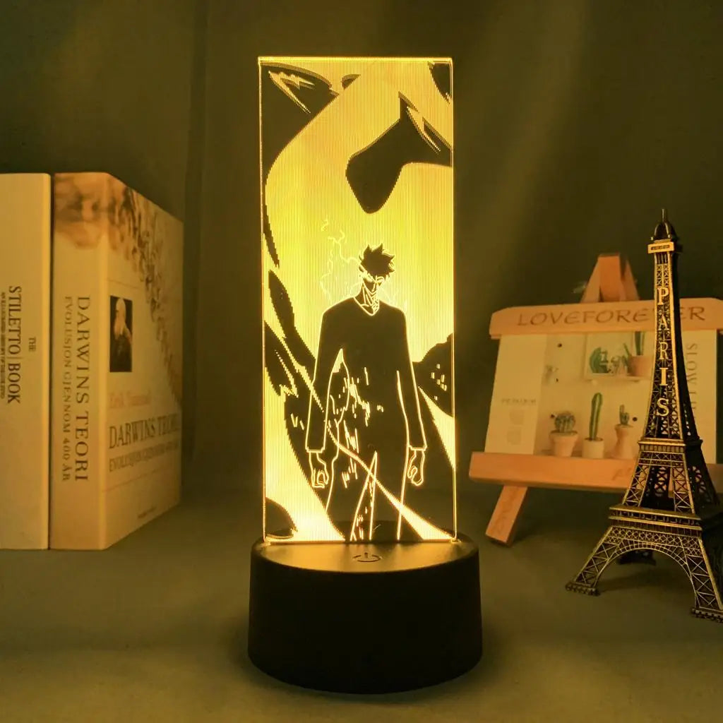 Solo Leveling LED Night Light 3D Acrylic Lamp